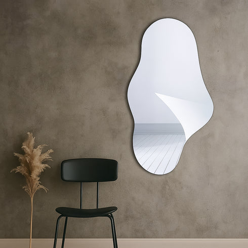 Espejo Led 100x50 Cm Asimetrico Touch Envia Espejos