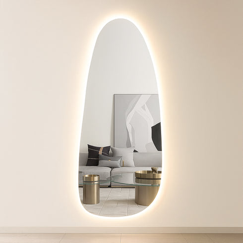 Espejo Led 100x50 Cm Moderno Touch Envia Espejos