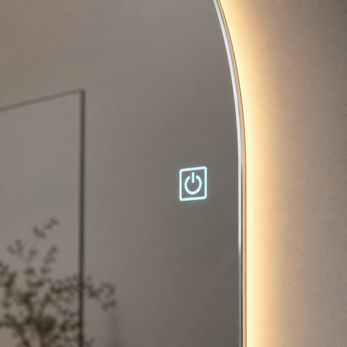 Espejo LED Touch 3 tonos Arco 120x50 Envia Espejos