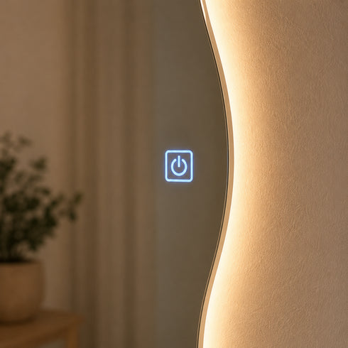 Espejo LED Touch 3 tonos Mar 110x50 Envia Espejos