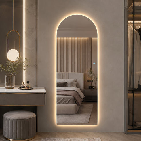 Espejo LED Touch 3 tonos Arco 120x50 Envia Espejos