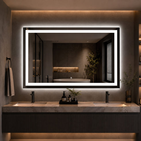 Espejo LED Touch 3 tonos Rectangular 100x60 Envia Espejos