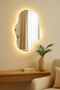 Espejo LED Touch 3 tonos Asimetrico 70x50 Envia Espejos
