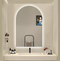Espejo LED Touch 3 tonos arco 70x50 Envia Espejos sin esmerilado