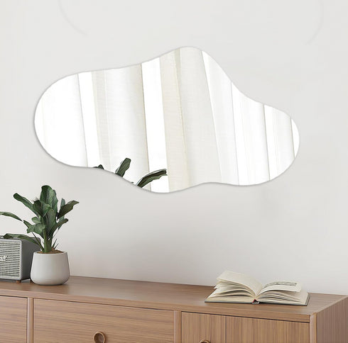 Espejo Led 100x50 Cm Asimetrico Touch Envia Espejos