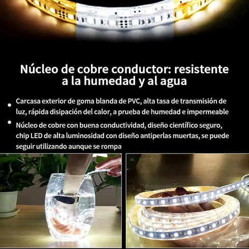 Espejo Led Touch Luz fria y calida Envia Espejos