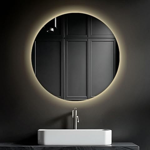 Espejo Led 60 Cm Redondo S/m Circulo Touch Envia Espejos