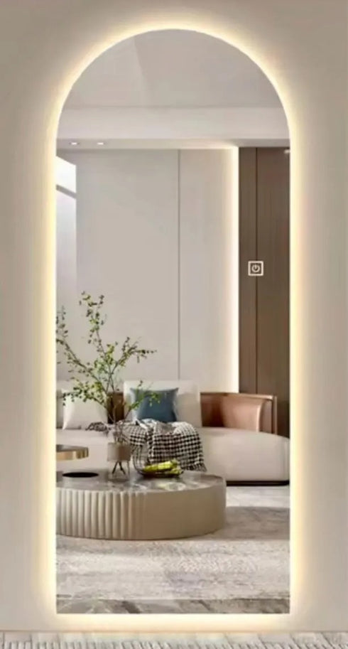 Espejo LED Touch 3 tonos Arco 120x50 Envia Espejos