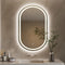 Espejo LED Touch 3 tonos Capsula Con Esmerilado 80x60 Envia Espejos